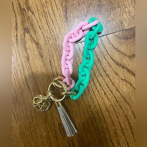 Key chain from lilly Pulitzer